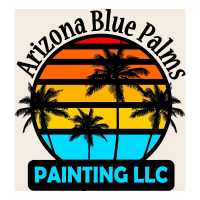 Arizona Blue Palms Painting Logo