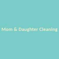 Mom & Daughter Cleaning Logo