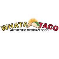 Whata Taco Authentic Mexican Food Logo