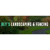 Rey's Landscaping & Fencing Logo