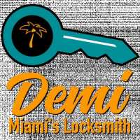 Demi Miami's Locksmith Logo