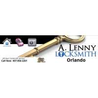 A Lenny Locksmith Orlando Logo