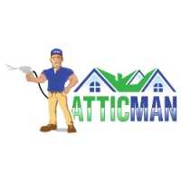 Attic Man - Insulation, Heating & Cooling Logo
