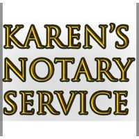 Karen's Notary Service Logo