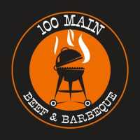 100 Main Beef & BBQ Logo