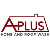 A Plus Home and Roof Wash Logo