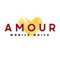 Amour Mobile Nails ðŸ’ Your Mobile Nails Service Logo