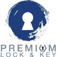 Premium Lock & Key Locksmith Logo