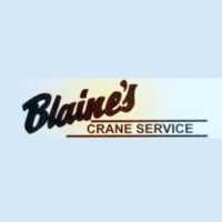 Blaineï¿½s Crane Service  Logo