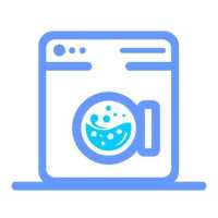 Lavender laundromat Logo