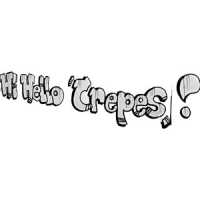 Hi Hello Crepes Logo