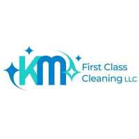 KM First Class Cleaning Logo