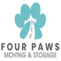 Four Paws Moving & Storage Logo
