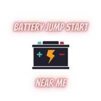 Battery Jump Start Near Me Logo