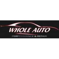 Whole Auto Repair Logo