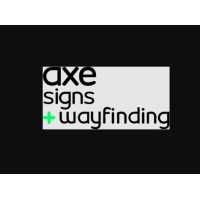 Axe Custom Sign Company Logo