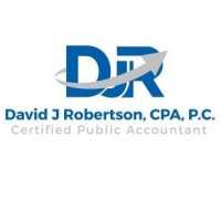 David J Robertson, CPA, P.C. Logo