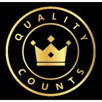 Quality Counts Carpet, Upholstery & Tile Cleaning Logo