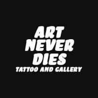 Art Never Dies Tattoo and Gallery Logo