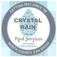 Crystal Rain Pool Services Logo