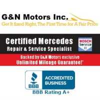 G&N Motors MBZ Certified Mercedes-Benz Service&Repair Logo