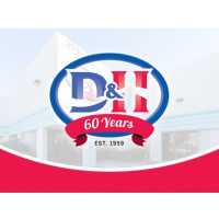 D&H Air Conditioning & Heating Logo