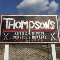 Thompson's Automotive Repair, Tire & Lube Logo