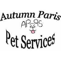 Autumn Paris Pet Service Logo