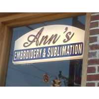 Ann's Embroidery & Sublimation Logo