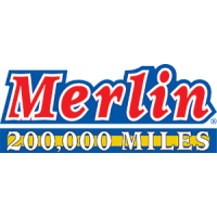 Merlin 200,000 Miles Shop Logo