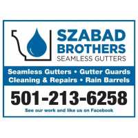 Szabad Brothers Seamless Gutters Logo