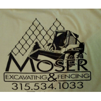 Moser Excavating & Fencing Logo