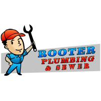 Rooter Plumbing & Sewer Logo
