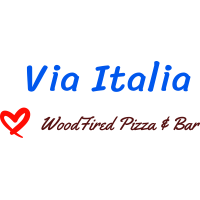 Via Italia Woodfired Pizza and Bar Logo