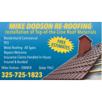 Mike Dodson Re-Roofing Logo