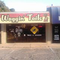 Waggin's Tails-Pet Grooming Logo