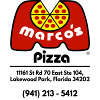Marcos Pizza Lakewood Ranch Logo