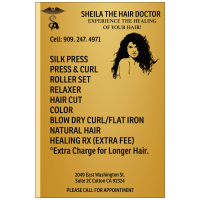 Sheila The Hair Doctor Logo