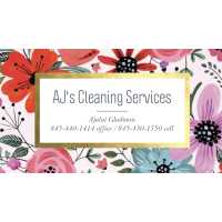 Ajâ€™s Cleaning Service Logo