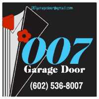 007 Garage Door Logo