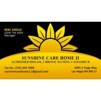 Sunshine Care Home 2/ Memory Care Home/ Alzheimers and Dementia Care Logo