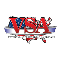 Veterans Safeguarding Americans  V.S.A.  Logo