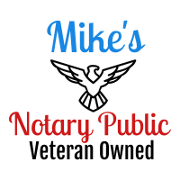 Mike's Notary Public Logo