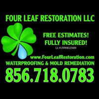 Four Leaf Restoration Basement/Crawlspace Waterproofing & Mold Remediation Logo