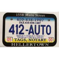 412 Auto Tags-Notary Logo