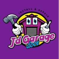 JD garage door Logo
