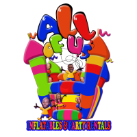 ALL OF US INFLATABLES & PARTY RENTALS LLC / Selfie & 360 Photo Booth Logo