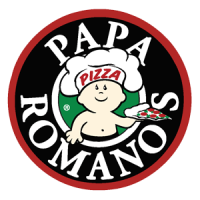 Papa Romanoâ€™s Pizza & Mr. Pita Logo