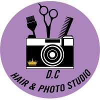 D.C. Hair & Photo Studio Logo