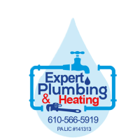 Expert Plumbing Heating & Drain Cleaning Logo